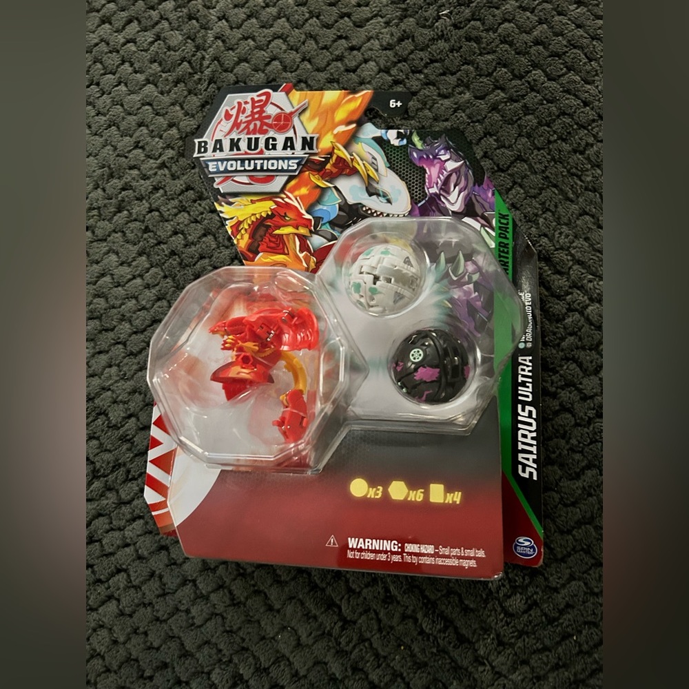 Bakugan Evolutions Starter Pack, Sairus Ultra ~ NEW